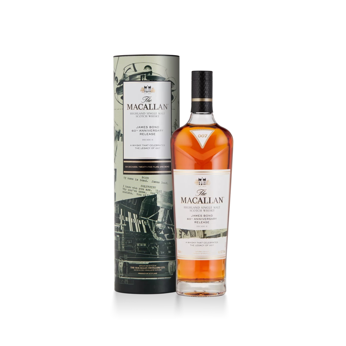 <日本未入荷品・抽選品>MACALLAN 60周年記念　007 DECADE6 日本未入荷品・抽選品>MACALLAN 60周年記念 007 DECADE6