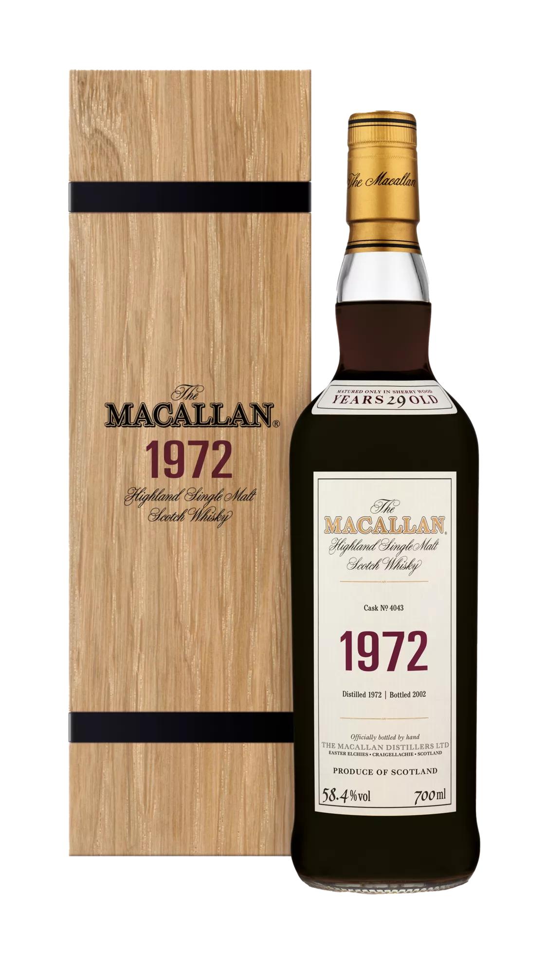 The Macallan 1972 Fine & Rare Whisky Cask 4041 - The Macallan® The Macallan 1972 Fine & Rare Whisky Cask 4041 - The Macallan®