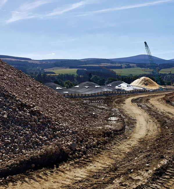the macallan distillery construction
