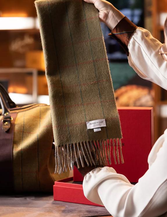The Macallan Boutique Tweed Scarf