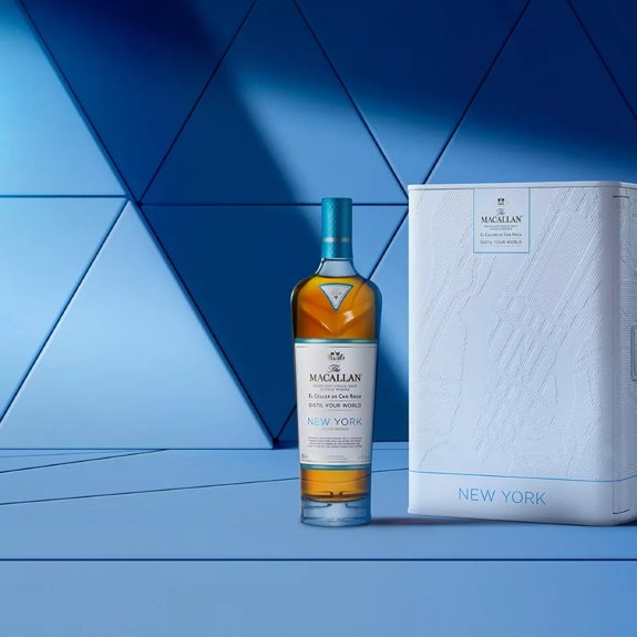 The Macallan Distil your World New York Bottle and Pack