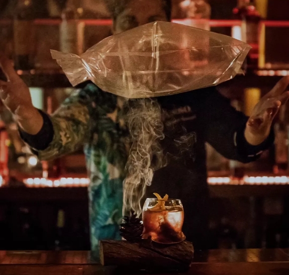 The Macallan Cocktail Making in the Paradiso Bar in Barcelona