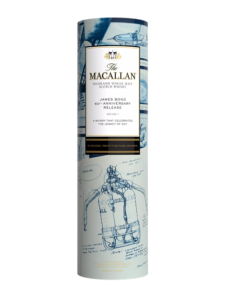 The Macallan James Bond Decade 1 pack 3x4