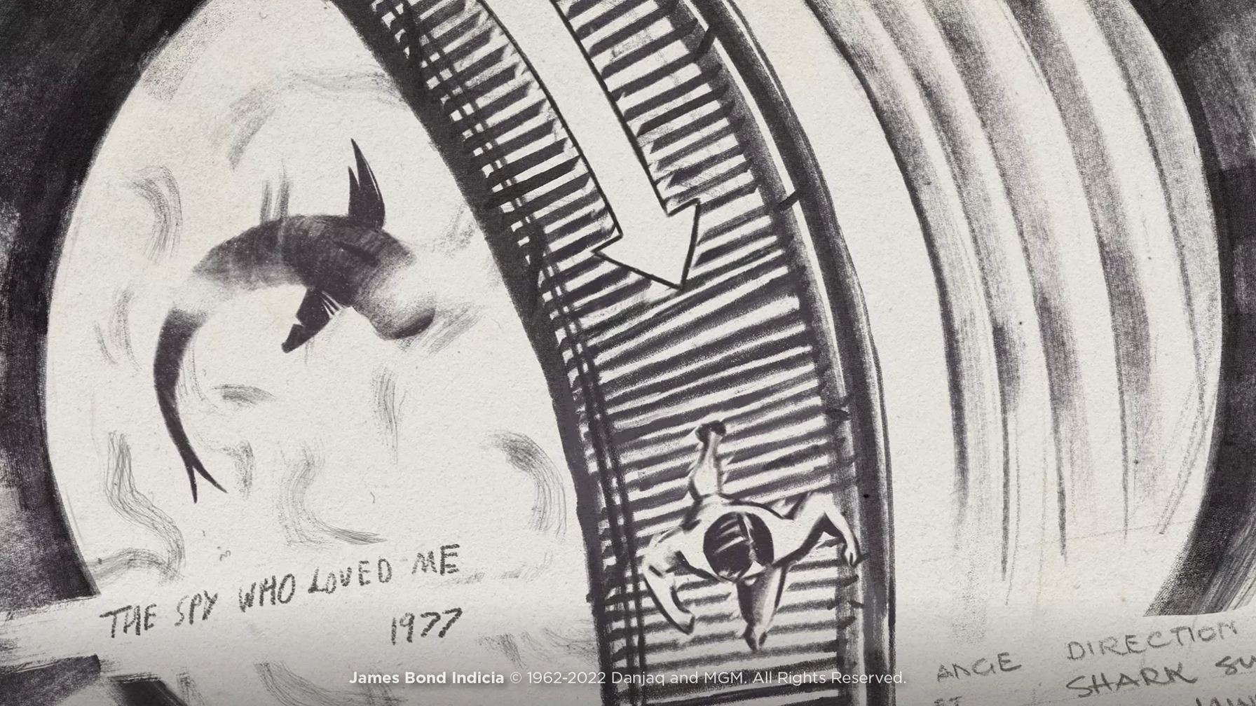 The Macallan James Bond 60th Anniversary Decade IV Archive Illustrations