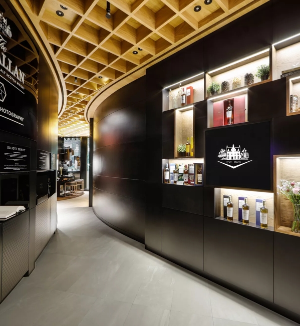 the macallan boutique at 1855 singapore