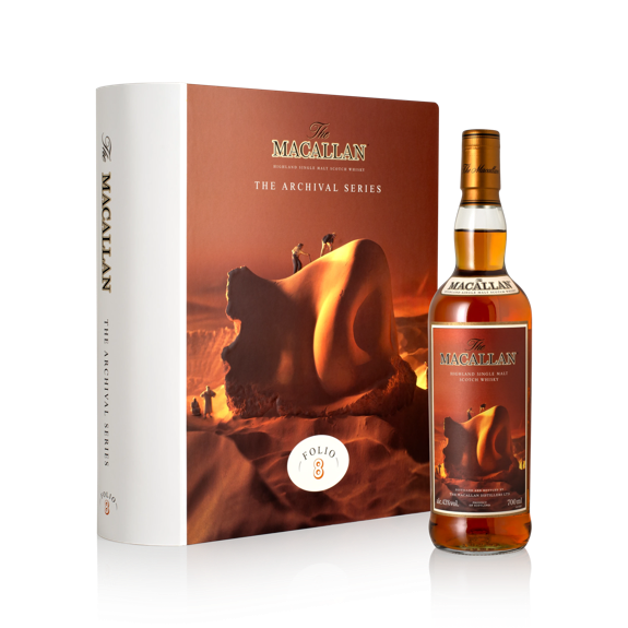 The Macallan Archival Series, Folio 8 Bottle and pack