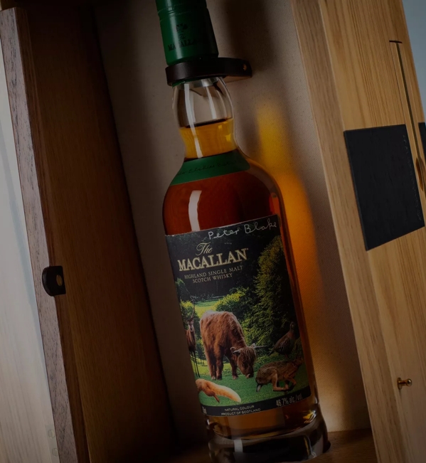 sir peter blake the macallan whisky collaboration