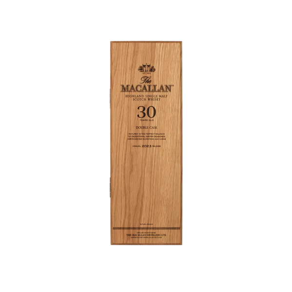the macallan 30 double cask whisky box