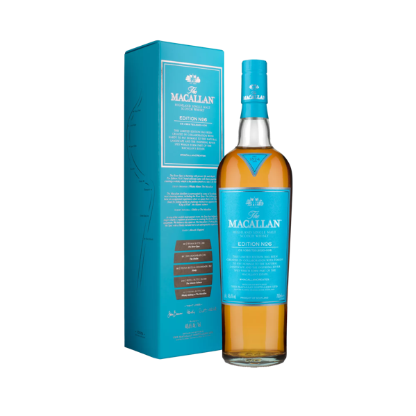 the macallan whisky bottle and box