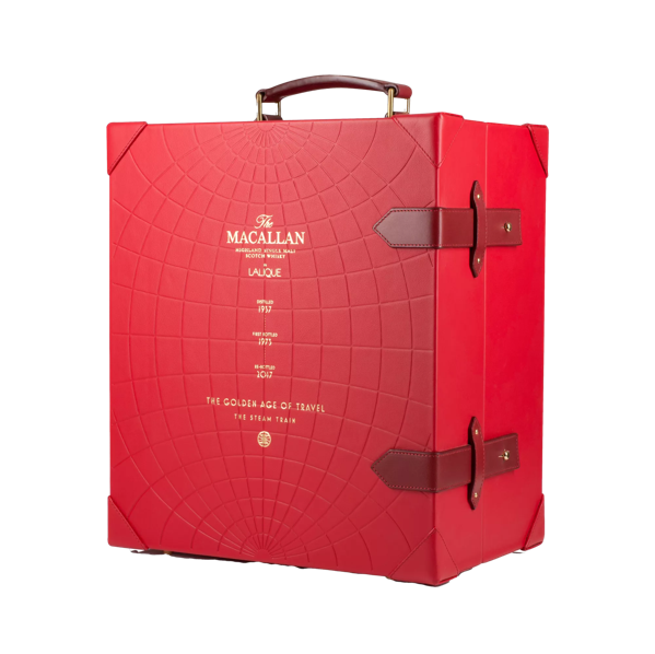 the macallan red whisky box case
