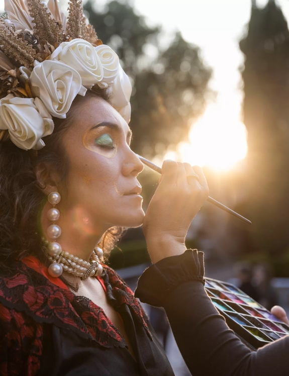 the macallan distil your world mexico woman face painting