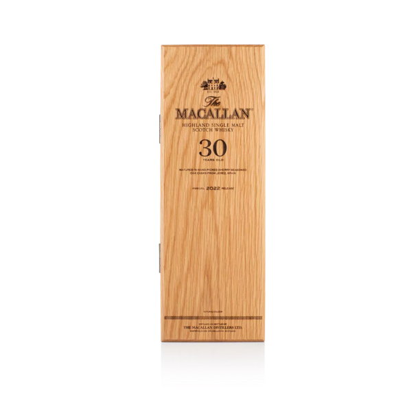 The Macallan Sherry Oak 30YO Wooden Box 2022 Release