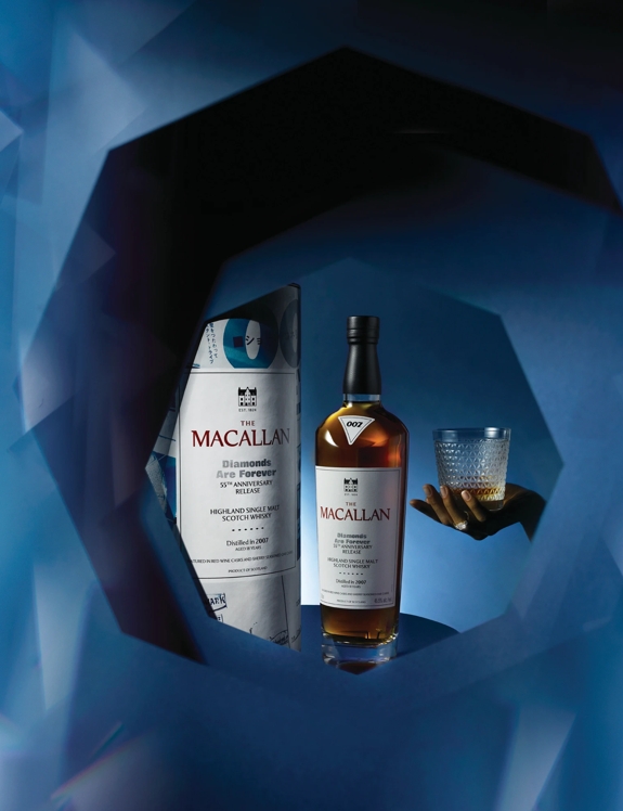MACALLAN 007 55周年記念　ウイスキー 700ml MAC-2025-LYRA-Diamonds-Are-