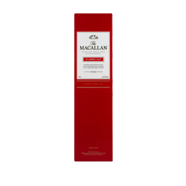 the macallan classic cut whisky box