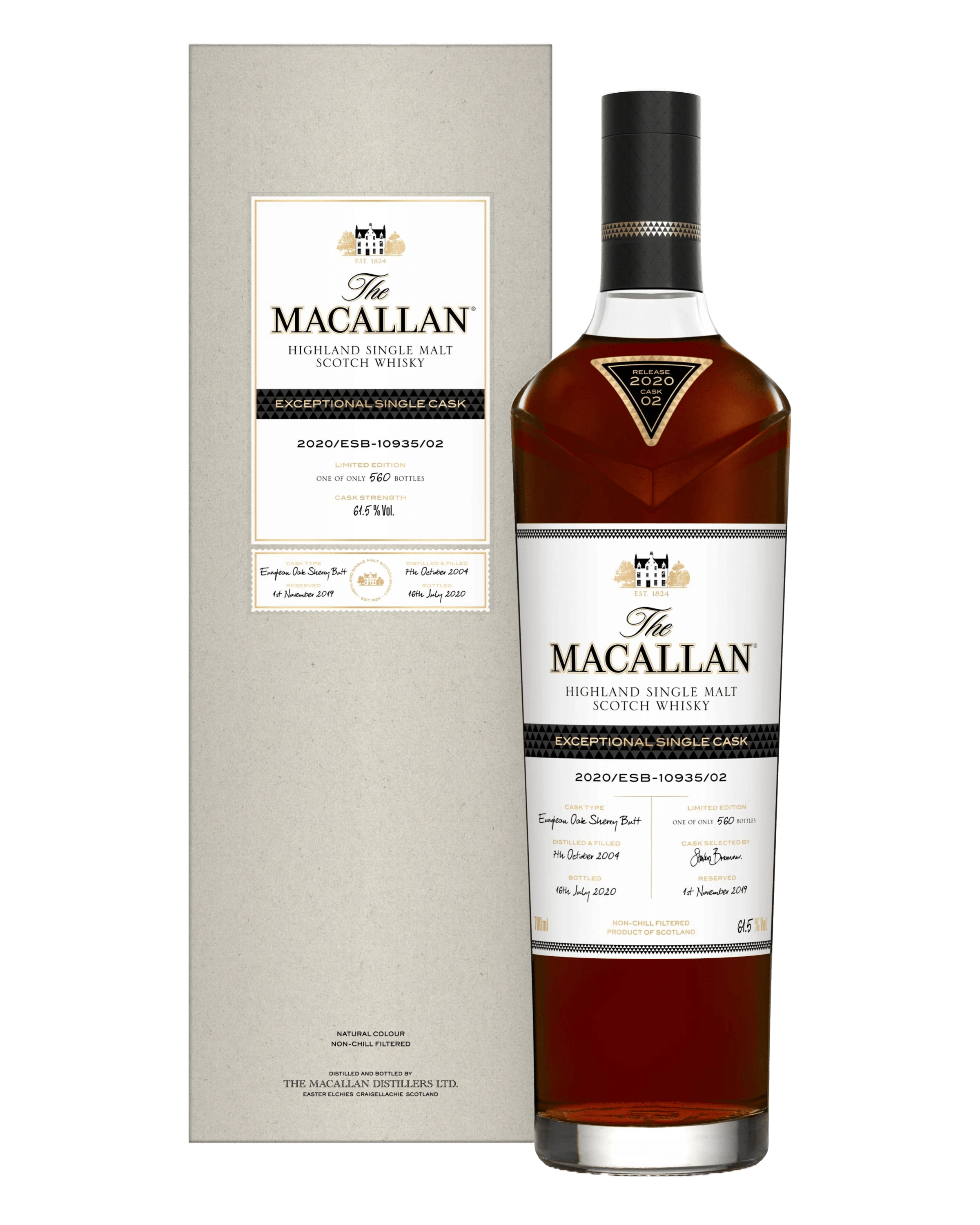 The Macallan Estate 専用ボックス入り The Macallan Exceptional Single Cask 2019 Cask 1 | The Macallan®