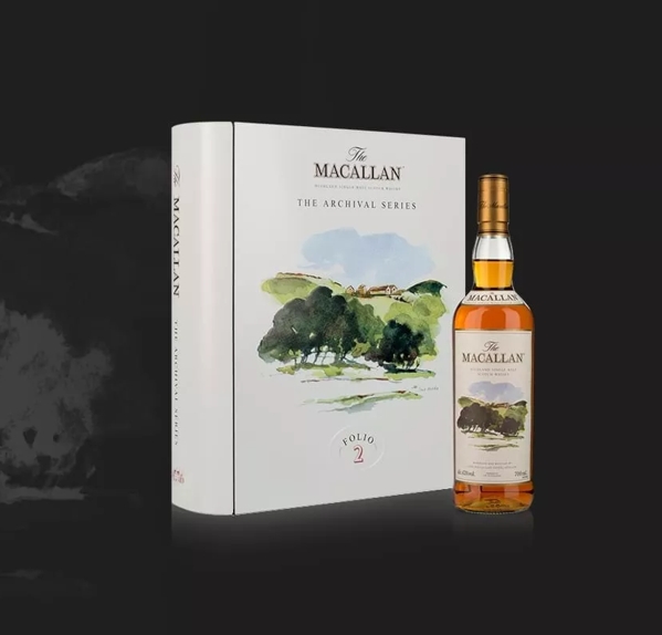The Macallan Archival Series Folio 2 Banner on Dark Background