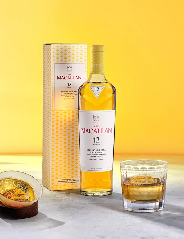 the macallan colour collection whisky serves and food pairings