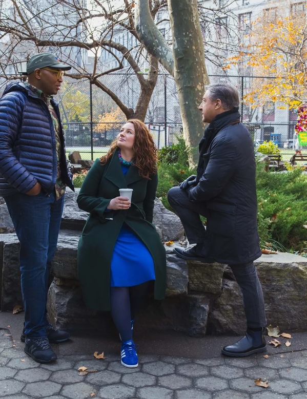 The Macallan Distil Your World New York Joan and Polly sitting in street with Dee