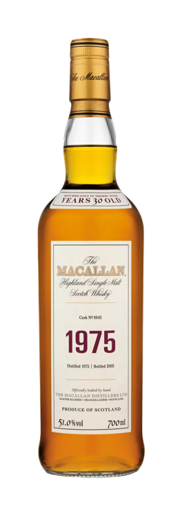 The Macallan fine and rare whisky bottle
