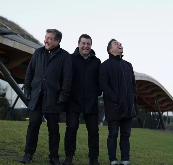 the roca brothers outside macallan distillery