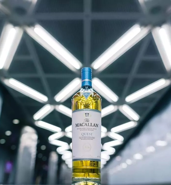 The Macallan Quest Collection Bottle Lifestyle Shot