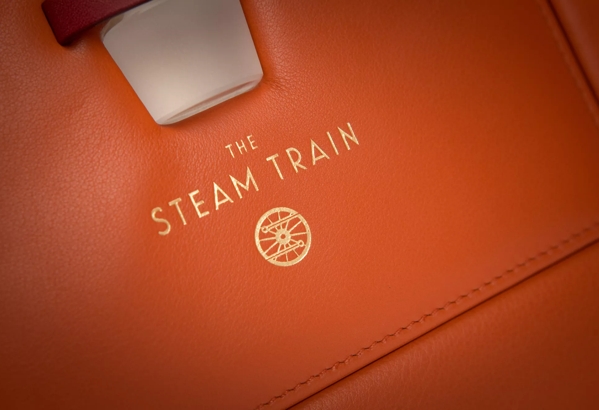 Golden Age of Travel Mood Shot of Box Close Up