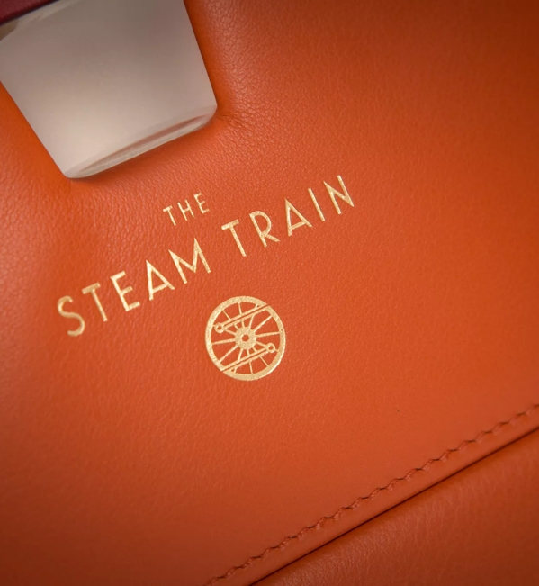 Golden Age of Travel Mood Shot of Box Close Up