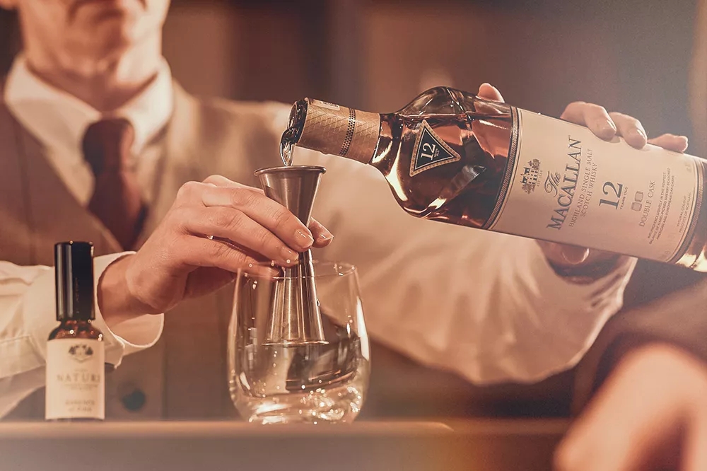The Macallan 24 Hours at The Estate Pouring Dram of 12 Year Old