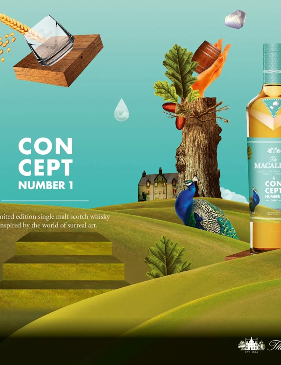 The Macallan, 2018, Concept Number 1 GTR campaign, Key visual, rectangle in landscape orientation, 2280x1754px,jpg