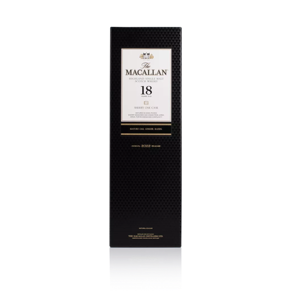 The Macallan Sherry Oak 18 Years Old, 2022 Release | The