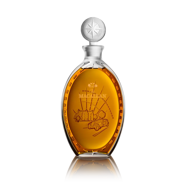 Golden Age of Travel The Motor Car Bottle