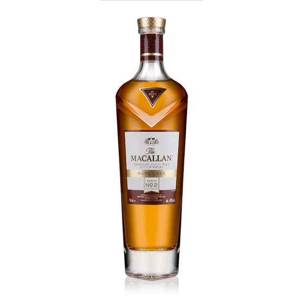 The Macallan 2019 rare cask whisky bottle