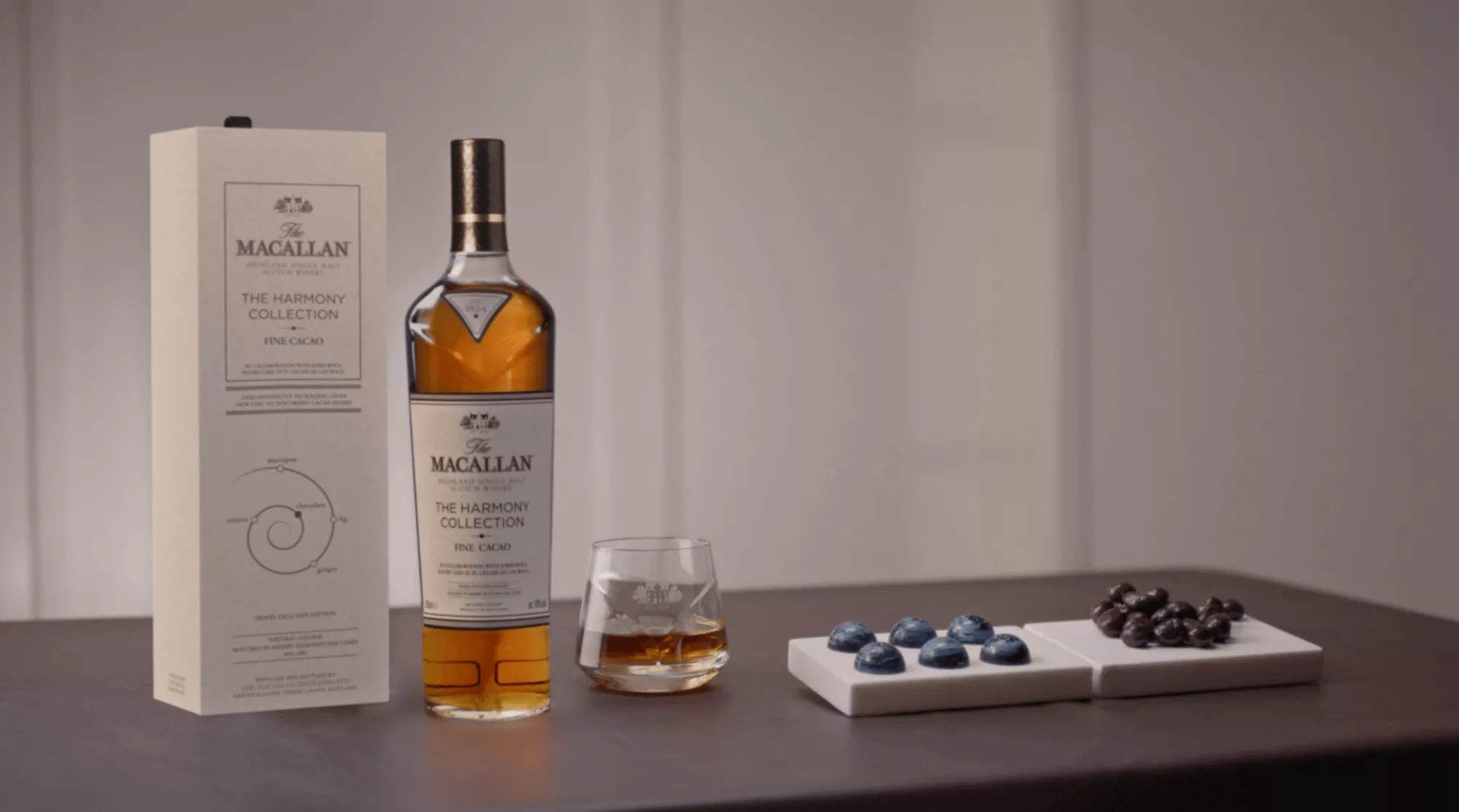 The Macallan Harmony Collection Fine Cacao with Chocolate Pairings