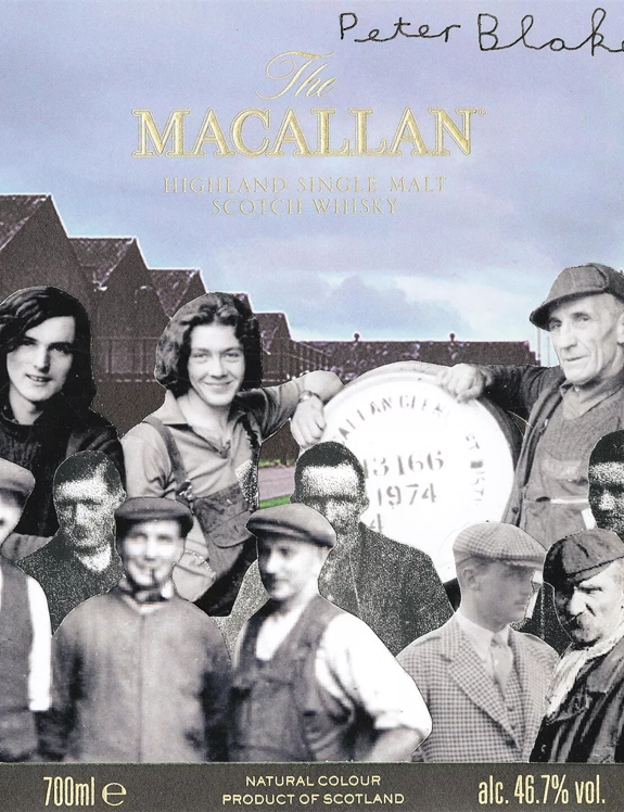 The Macallan Anecdotes of Ages Collection: Down to Work Artwork Label