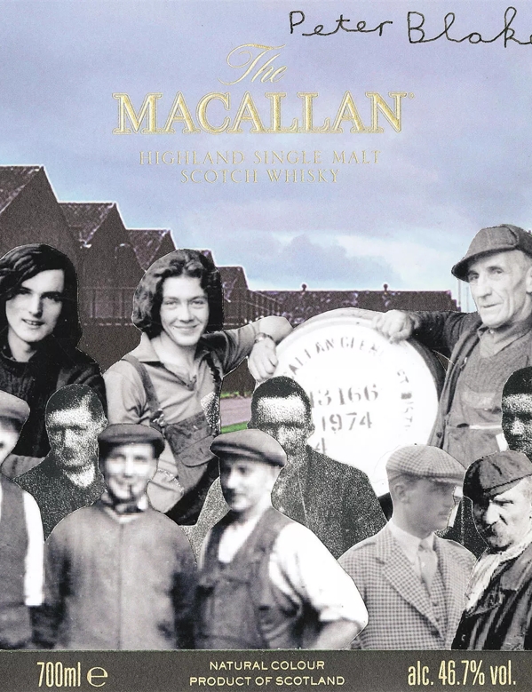 The Macallan Anecdotes of Ages Collection: Down to Work Artwork Label