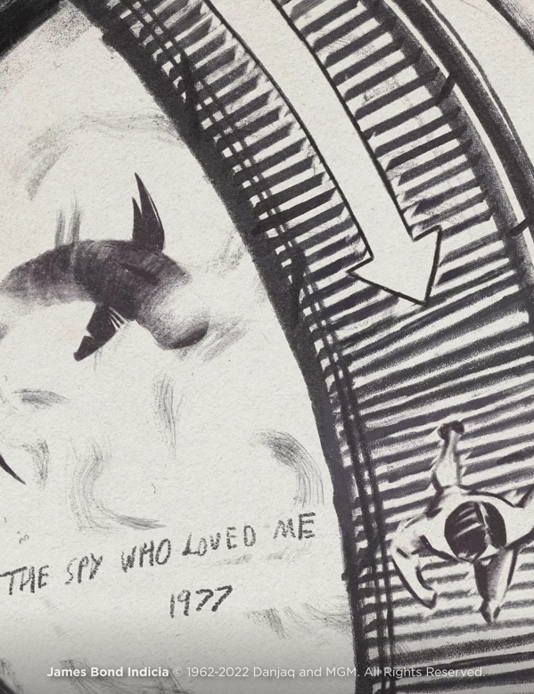 The Macallan James Bond 60th Anniversary Release Illustrations Sharks