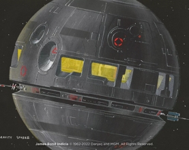 The Macallan James Bond Collection illustration of space