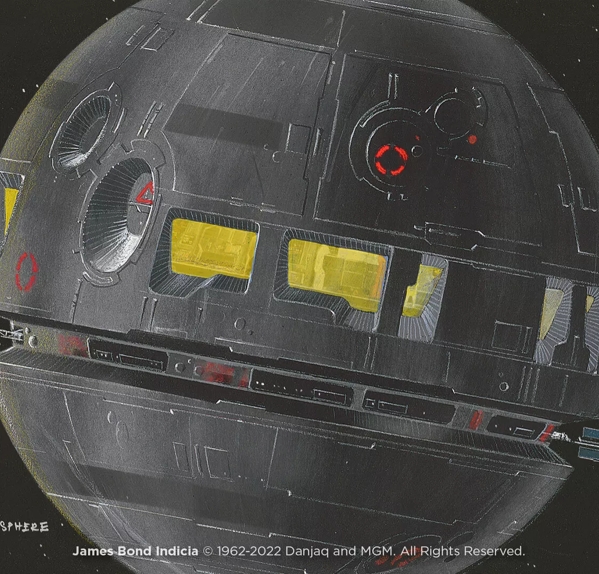 The Macallan James Bond Collection illustration of space