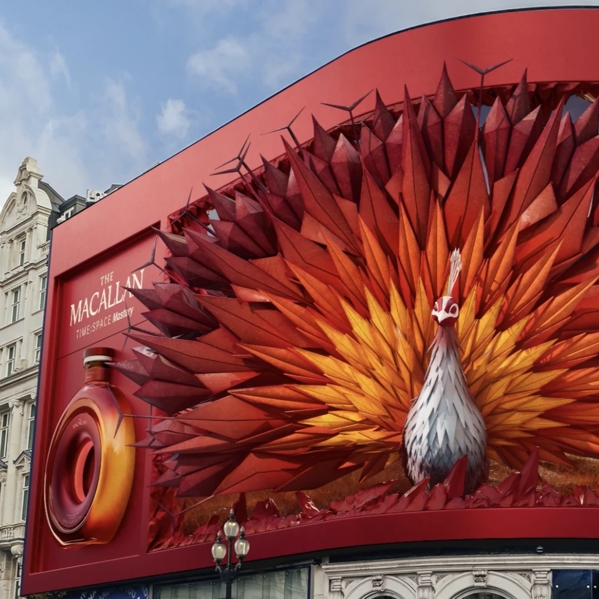 The Macallan Time : Space Out of Home Ad
