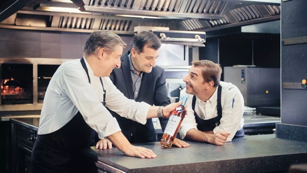 The Macallan Distil Your World New York Roca Brothers in Kitchen with Bottle 