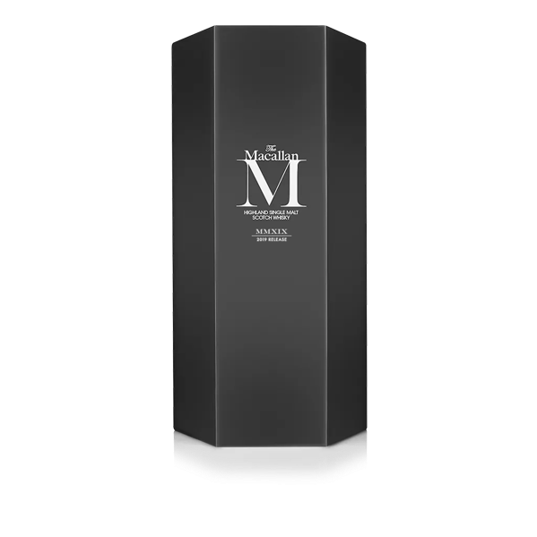 The Macallan M Black 2019 whisky pack