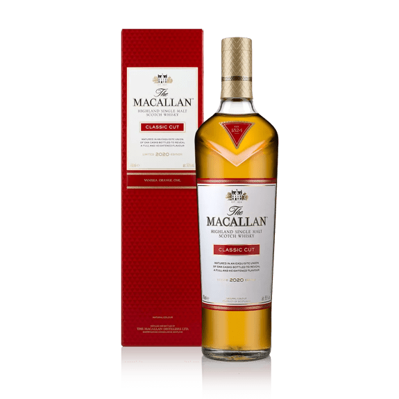 The Macallan Classic Cut 2020 Edition Bottle and Pack Shot