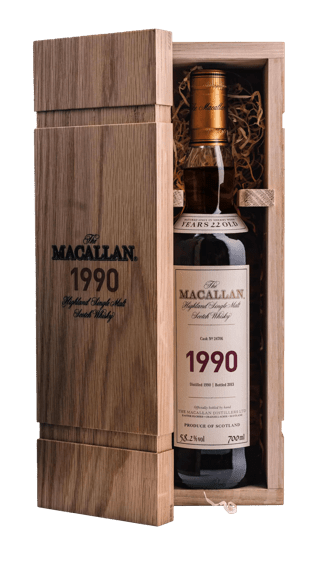 The Macallan 1990 Fine & Rare Whisky Bottled 2021 - The