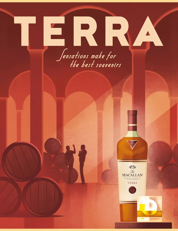 The Macallan Quest Collection Illustrations Terra