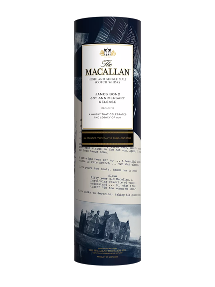 <日本未入荷品・抽選品>MACALLAN 60周年記念　007 DECADE6 The Macallan James Bond 60th Anniversary Release Decade VI