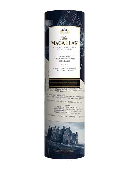 The Macallan James Bond Decade 6 Pack 3x4