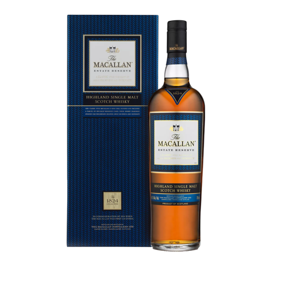 the macallan whisky bottle and box