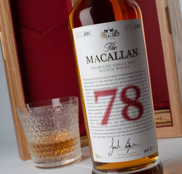 The Macallan Red Collection 78 year old whisky