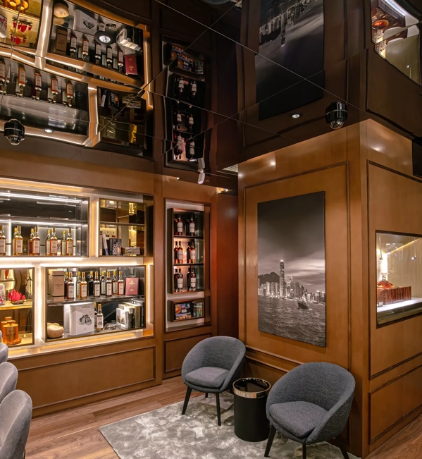 the macallan room at k11 musea bar in hong kong