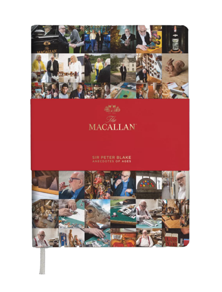 the macallan collage notebook
